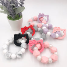 Kitty Freezable Silicone Teether