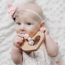 Engraved and Personalized Wood Shape Teether