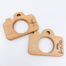 ENGRAVED 10 pack Large Camera Teether for Client Gift Package