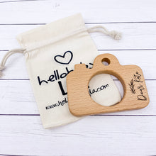 ENGRAVED 10 pack Large Camera Teether for Client Gift Package