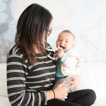 Blush/Marble Center Teething Necklace (Mommy and Me Set)